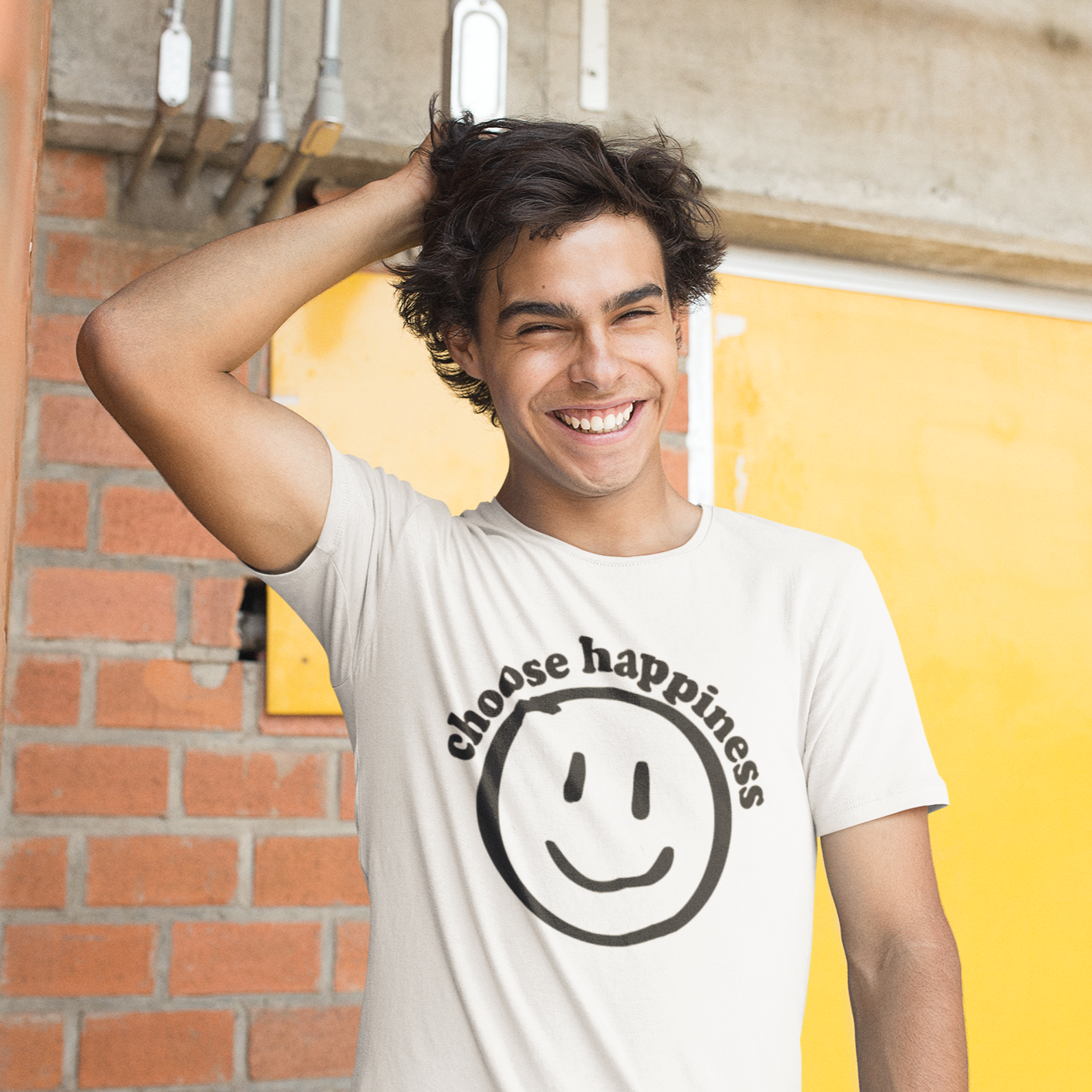 Choose happiness Tee - TalkPeng