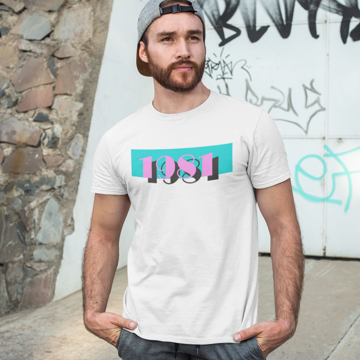 1981 Tee 'Pink Skies' - TalkPeng