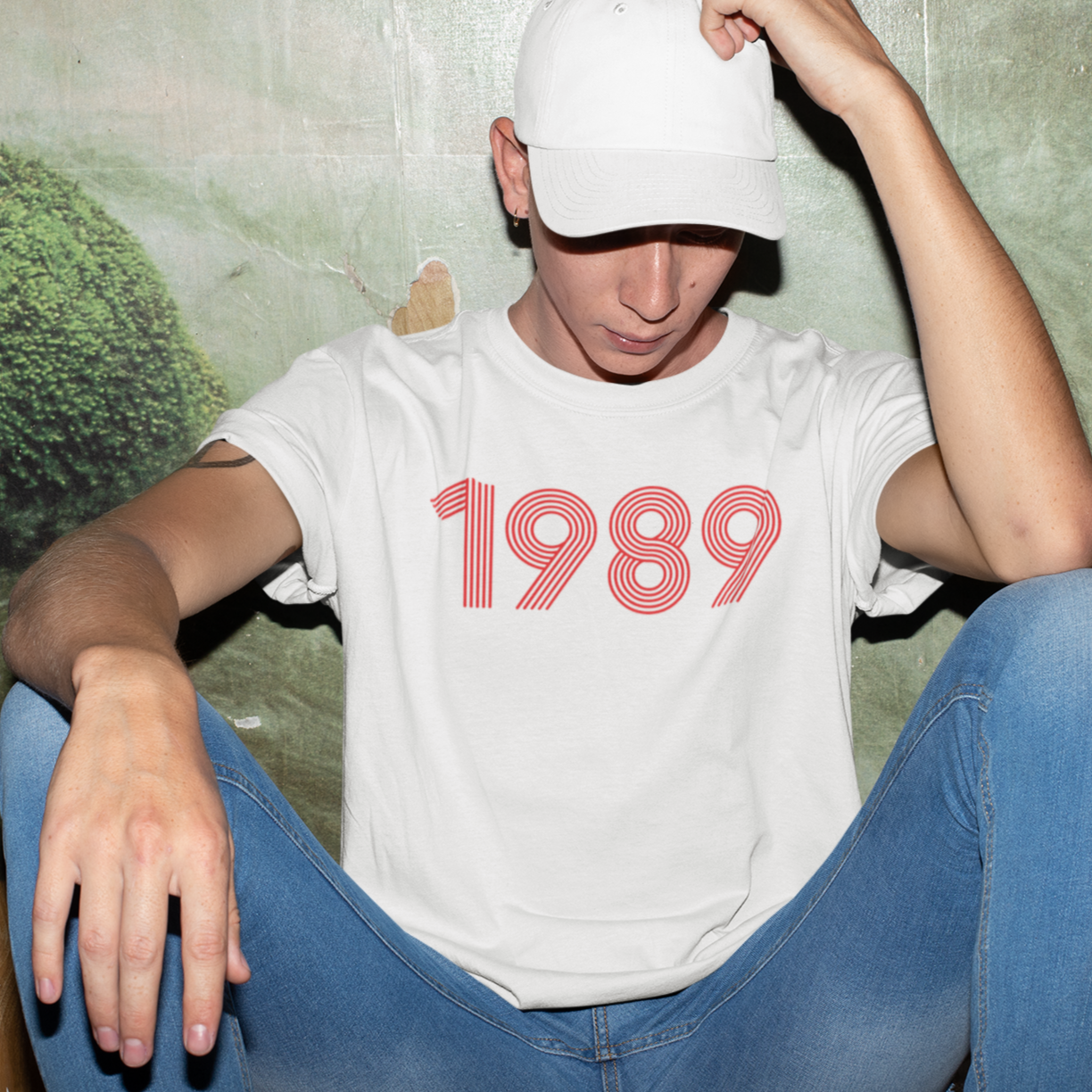 1989 Retro Red Tee - TalkPeng