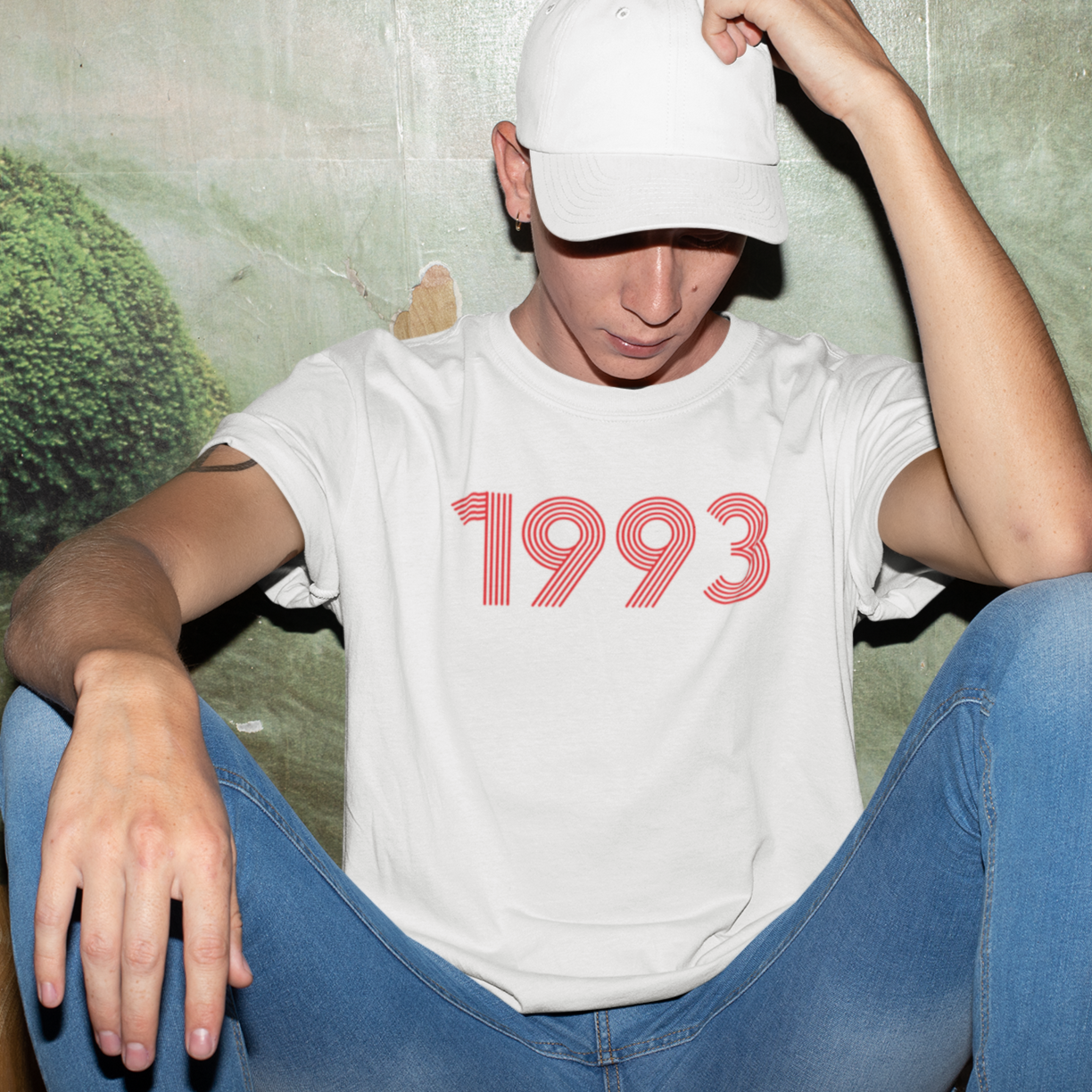 1993 Retro Red Tee - TalkPeng