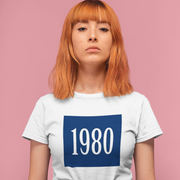 1980 'Feeling Blue' Women's Tee - TalkPeng