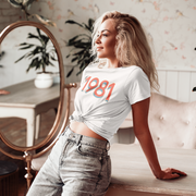 1981 'Red/Blue' Tee - TalkPeng