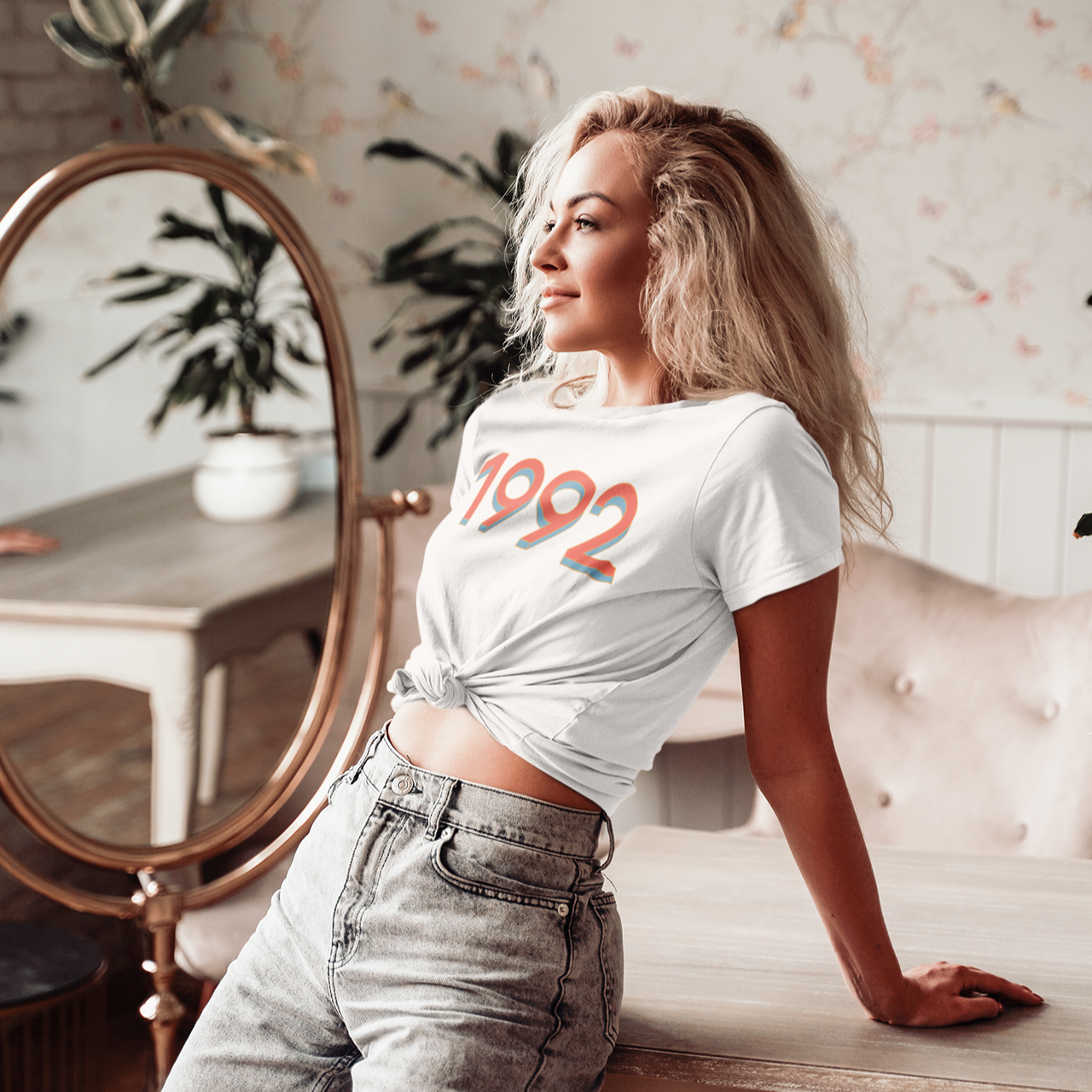 1992 'Red/Blue' Tee - TalkPeng