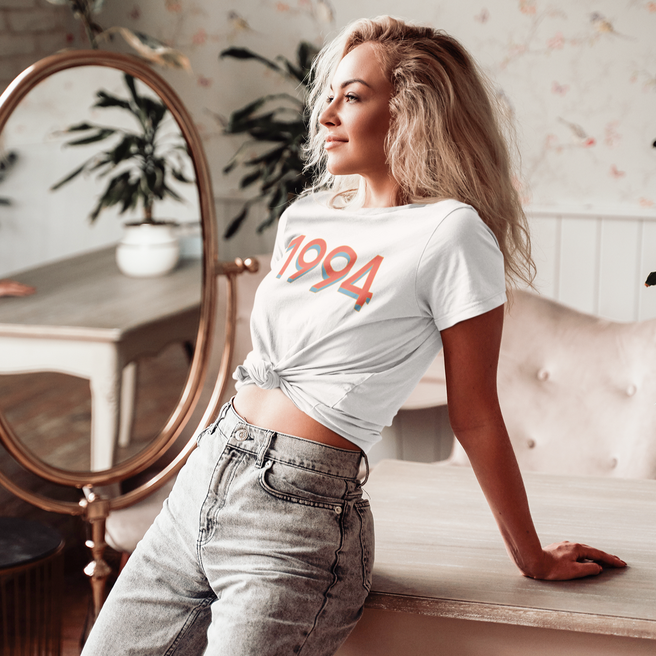 1994 'Red/Blue' Tee - TalkPeng