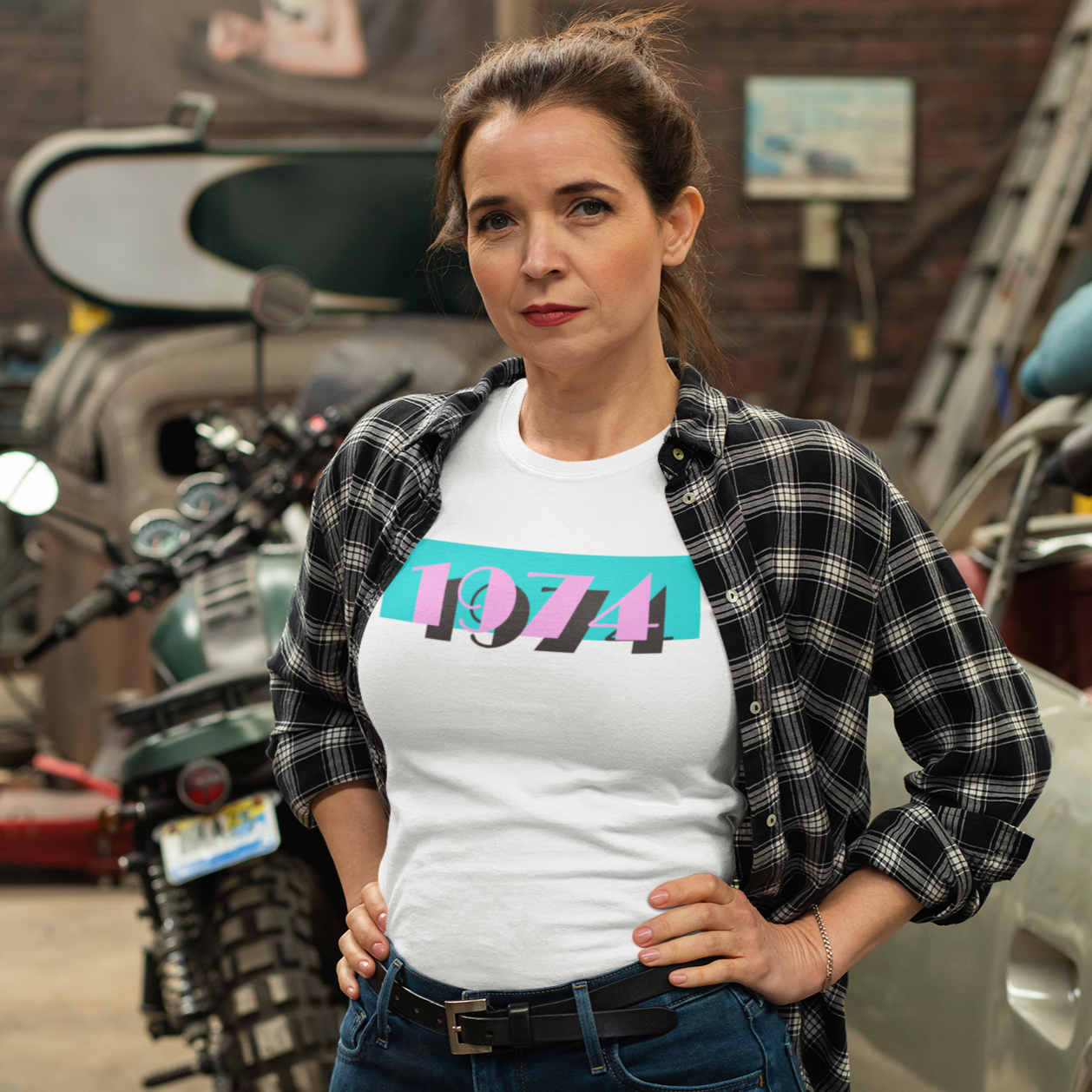 1974 'Pink Skies' Tee - TalkPeng