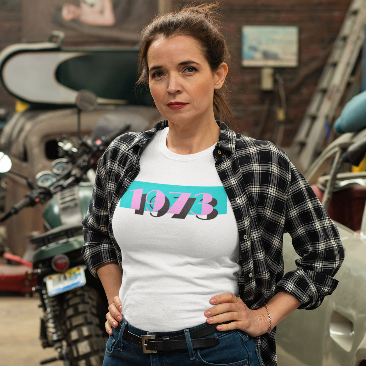 1973 'Pink Skies' Tee - TalkPeng
