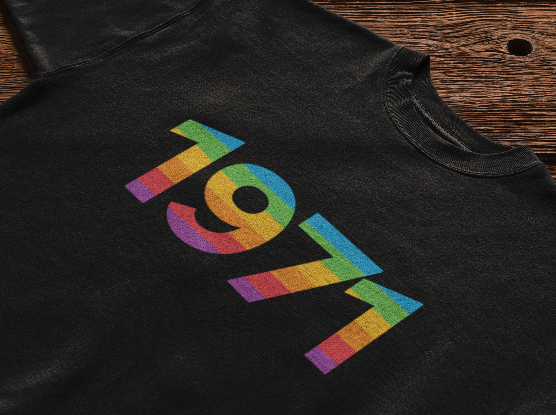 1971 'Spectrum' Tee - TalkPeng