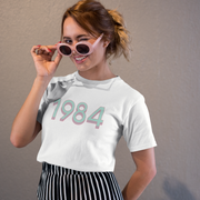 1984 'Mint/Pink' Tee - TalkPeng