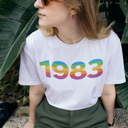 1983 'Spectrum' Tee - TalkPeng