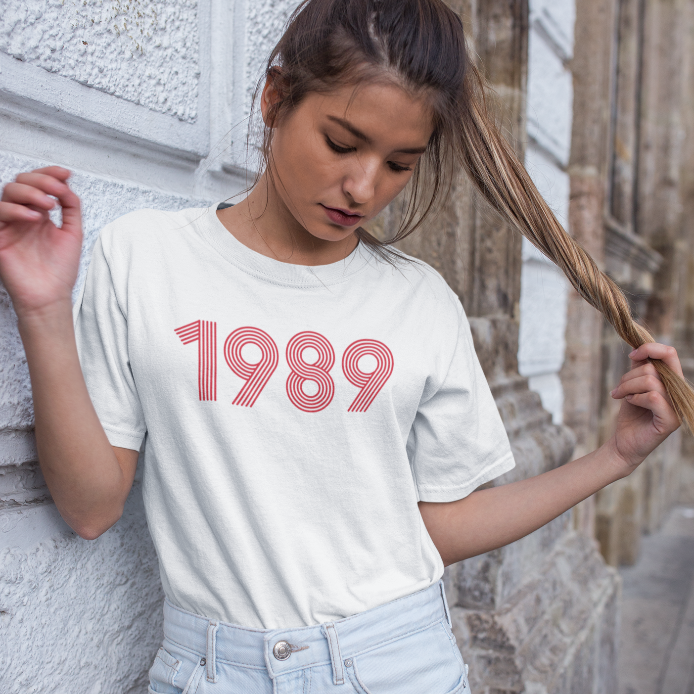 1989 Retro Red Tee - TalkPeng