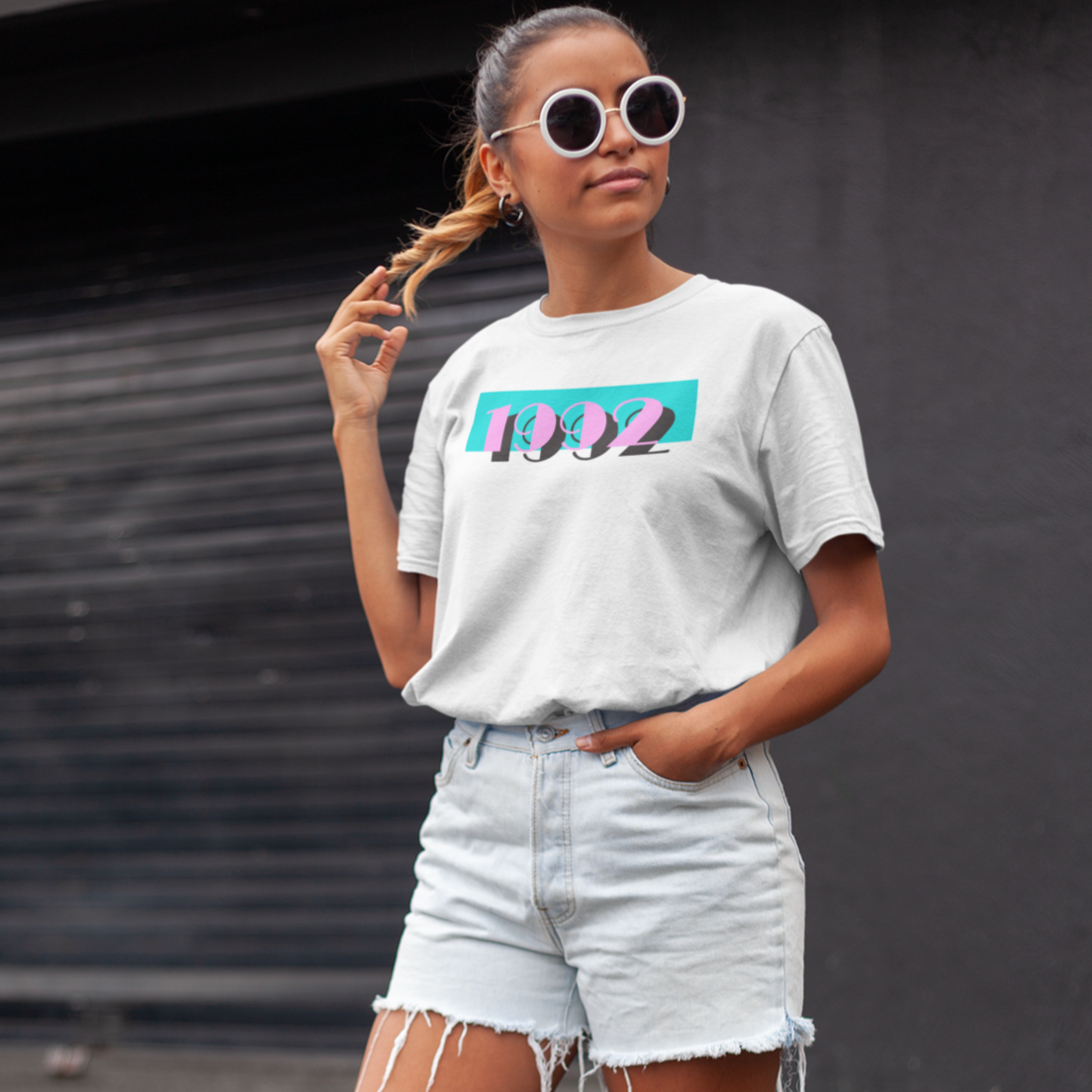 1992 Tee 'Pink Skies' - TalkPeng