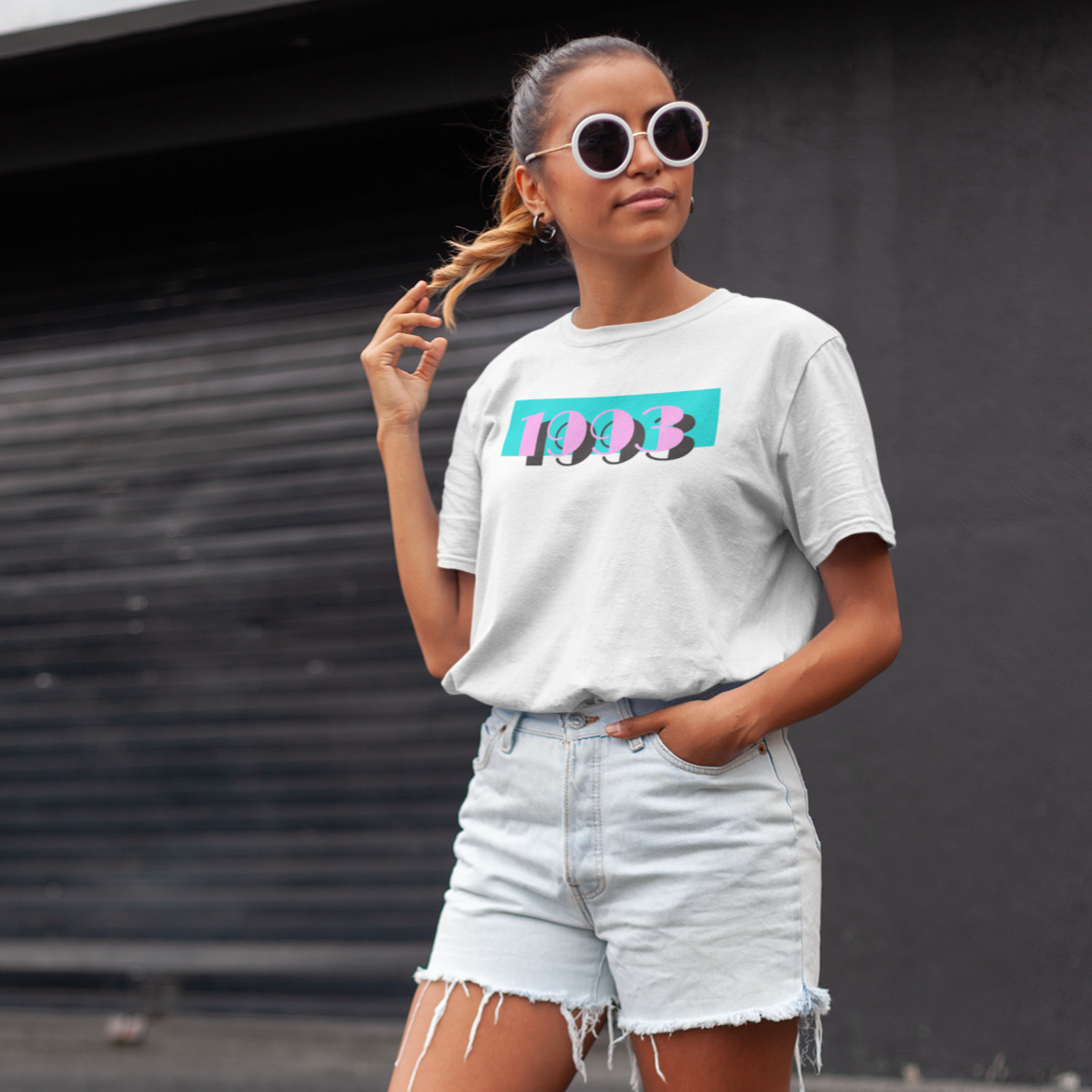 1993 Tee 'Pink Skies' - TalkPeng