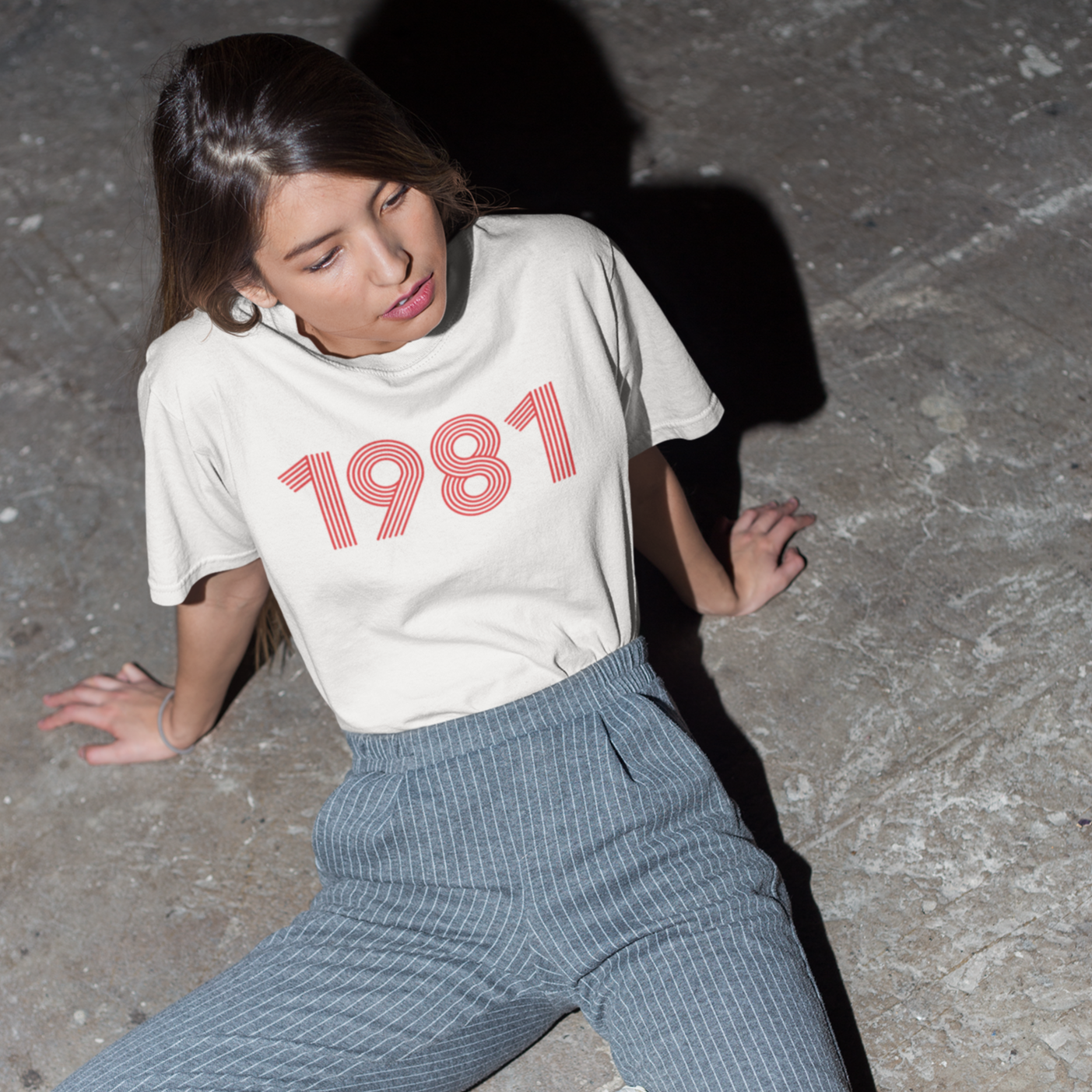 1981 Retro Red Tee - TalkPeng