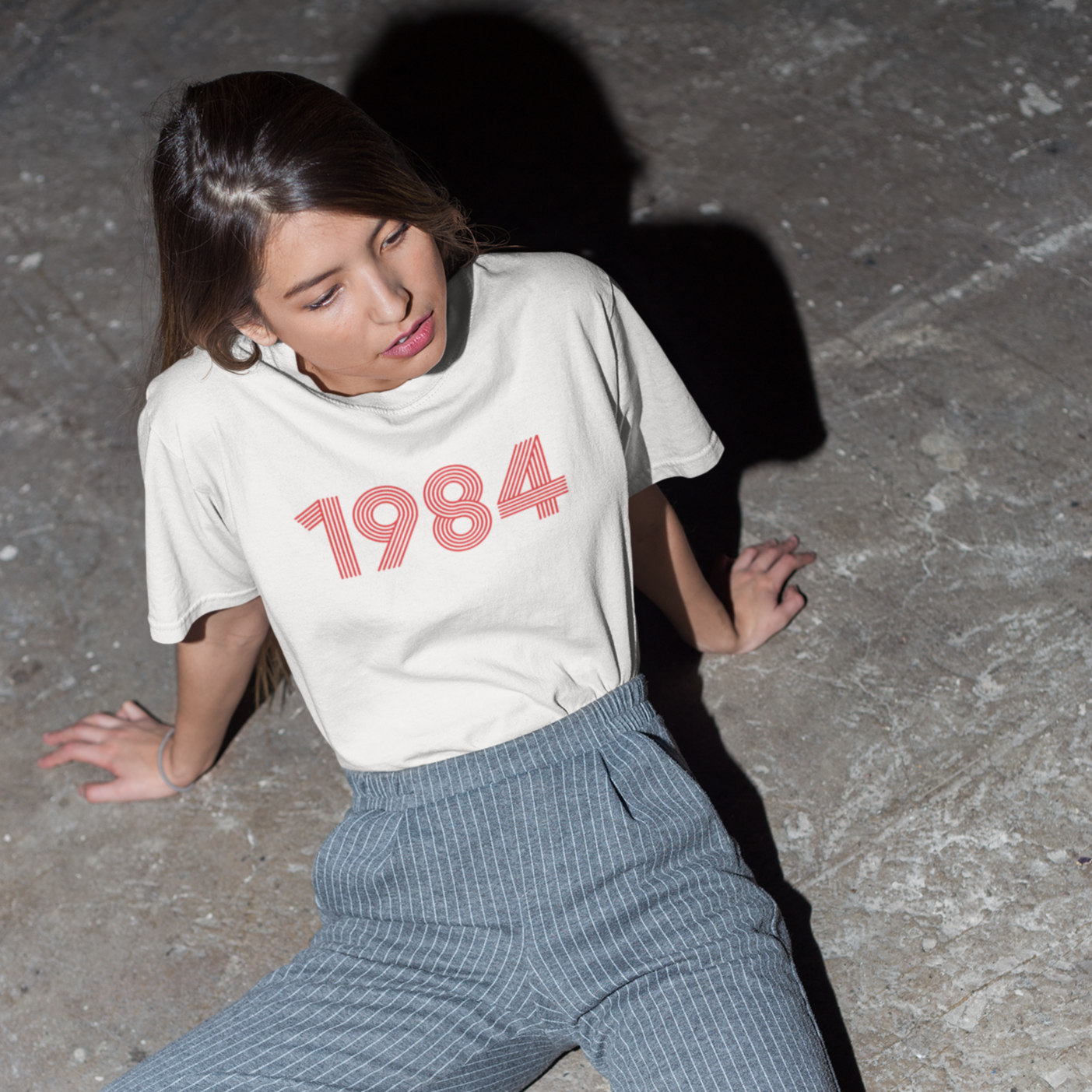 1984 Retro Red Tee - TalkPeng